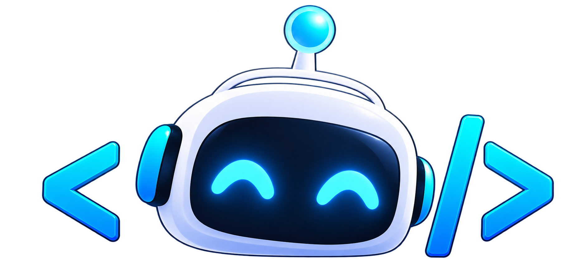 RBB Gateway robot and code symbol without text